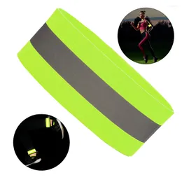 Knee Pads Reflective Bands Adjustable Armband High Visibility Arm Wrist Ankle Leg For Night Walking Cycling Running