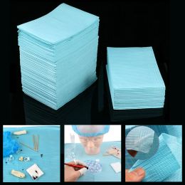 Sensors 125pcs Disposable Tattoo Clean Pad Waterproof Medical Paper Tablecloths Mat Double Layer Sheets Tattoo Accessories 45*33cm