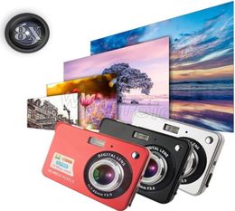 27 inch TFT HD Digital Camera 18MP 8x Zoom Video Camera Capture Mini Camera Antishake Digital Camcorder 3 colors DHL 4105630