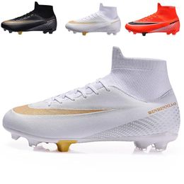 American Football Shoes 2024 Soccer Boot Men Lightweight Non-slip Training Sport Footwear Unisex Ankle Boots Original Mens