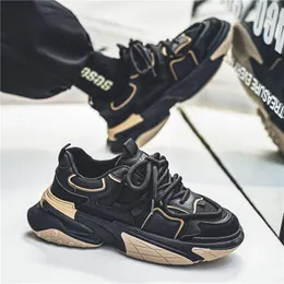 Men Running Shoes Soft Comfort Black Brown White Casual shoes Mens Trainers Sports Sneakers Size 39-44 GAI