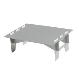 Camp Furniture Portable Aluminum Camping Table Lightweight Foldable Desk For Outdoor Activities