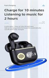 New TWS Wireless Bluetooth Headset ENC Call Noise Reduction High o Quality Digital Display Mini Running8842142