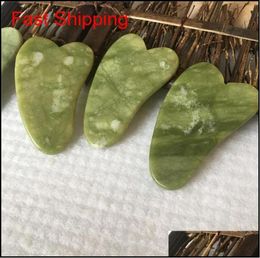 Jd010 Natural Xiuyan Stone Green Jade Guasha Gua Sha Board Masr For Scra qylcCq hairclippers20113829813