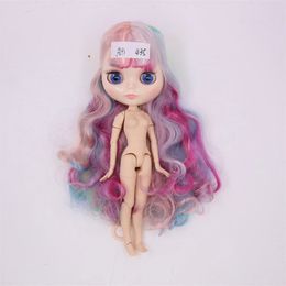 ICY DBS Blyth Doll 1/6 BJD Joint Body Special Offer On Sale Random Eyes Colour 30cm TOY Girls Gift unique nude doll clearance. 240301