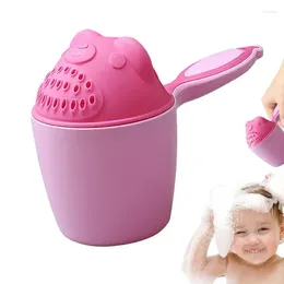 Bath Accessory Set 1pc Shampoo Rinse Cup Baby Washing Tool Waterfall Rinser Hair Eye Protection Cute Animal For Toddler