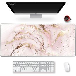 Pads Mouse Pad Gamer Pink Aesthetic XL Large Computer Custom Mousepad XXL Desk Mats Carpet Natural Rubber Soft Computer Mice Pad