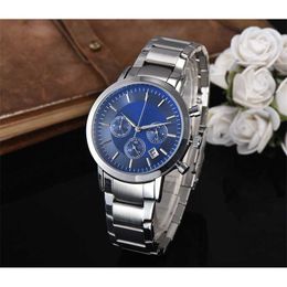 38% OFF watch Watch Men Male Multifunction Style Metal Steel Quartz Small Dials Can Work A20