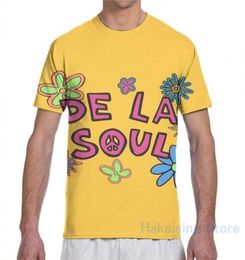 Men039s TShirts De La Soul Pattern Men TShirt Women All Over Print Fashion Girl T Shirt Boy Tops Tees Short Sleeve Tshirts3146665