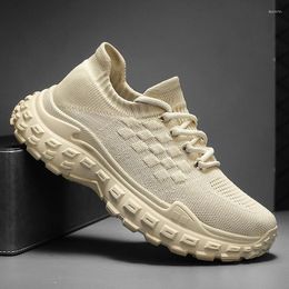 Casual Shoes Breathable Mesh Trendy Men's Anti-slip Outdoor Sneakers Fashion Comfortable Running For Men