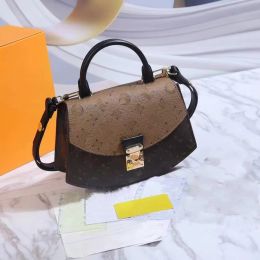 Luxurys Designers bag pochette Embossing flower METIS Women Handbag Messenger Bags Leather Elegant Womens Shoulder Crossbody Bagbagss 836#