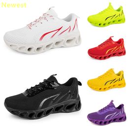 2024 running shoes men woman red peach white navy cream pink gray trainers Soft bottom sneakers breathable GAI