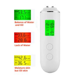 Analyzer Electric LCD Digital Skin Care Tester for Moisture Oil Fluorescent Agent Content Facial Moisturizing Analyzer Detection