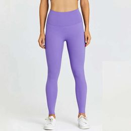 Lu Align Pant Waisted Outfit High Yoga Pants Contour Curvy Women Booty Push Up Fitness Leggings Stretchy Workout Running Athletic Gym Tights Jogger Gry Lu-08 2024