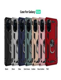 For Samsung S20 S20Plus Metal Ring Case Rorate Kickstand Cover Galaxy Note 10 S10 A10E A20E A70S A30S A10S A20S3155453