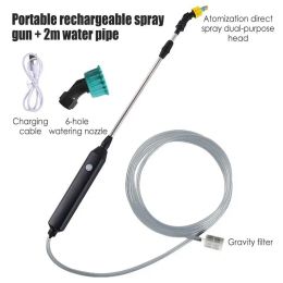 Sprayers 2M Electric Plant Sprayer Watering Spray Rechargeable Sprayer Garden Sprayer Electric Automobile Sprayer with Battery