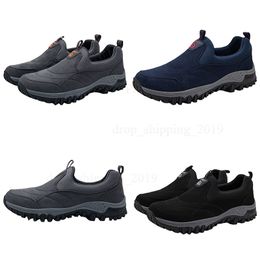 New set of large size breathable running shoes outdoor hiking shoes fashionable casual men shoes walking shoes 146 GAI