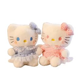 2024 Hot selling creative Hello doll cat plush toy KT cloth doll couple girl birthday gift