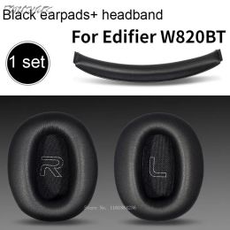 Headphones Ear Pads For Edifier W820BT Headphones Set Sponge Ear Cotton Earmuffs Accessories Head Beam headband