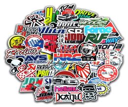 Waterproof sticker 50100pc Cool JDM Stickers for Car Racing Motorcycle Bike Skateboard Luggage Laptop Phone Case Random Sticker B7992066