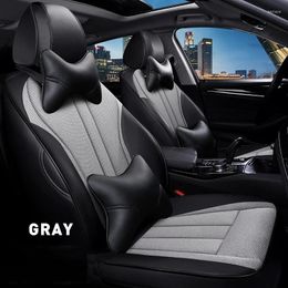 Car Seat Covers Customized Fashion Interior For 407 2004 2005 2006 2008 2009 2010 Automobiles Cushions Accessories