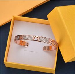 FFdesigner bracelet Luxurys bangle bracelets for women charm with diamonds bracelets fashion fine Jewellery Elegant temperament versatile gift very beautiful