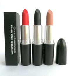 18 Colors Matte Lipstick Ruby W oo Kinda sexy Beauty Waterproof Makeup Lip Gloss with Silver Tube By 1258813