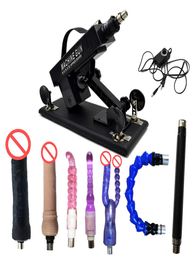 Sex Machine Female Automatic Masturbation Pumping Gun with Dildos Attachments Automatic Sex Machines Toys for Adults3985841