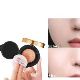 Creams 2 Colors BB Cream Air Cushion Whitening Fuller Coverage Waterproof Longlasting Concealer Cushion Compact With Puff Face Makeup