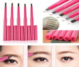 Natural Waterproof Longlasting Shadow Eyebrow Pencil Kit Eye Brow Pen Make Up Liner Powder Shaper Cosmetic Makeup Tool Factory pri6440468