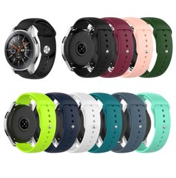 18mm 20mm 22mm Silicone Watchband for Samsung Galaxy Watch 42mm 46mm Active2 40mm 44mm Gear S2 S3 Strap Band Bracelet Xiaomi Watch5107119