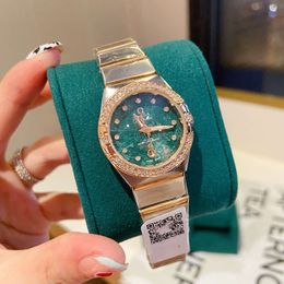 Luxo omegas relógio feminino marca superior 29mm designer constelações relógios de pulso senhora para mulheres namorados natal dia das mães presente