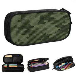 Camouflage Pencil Case Pen Bags Kids Big Capacity School Supplies Gift Pencilcases