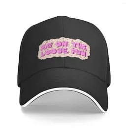 Ball Caps Pig On The Loose Fun Baseball Cap Black Cosplay Mountaineering Women's Beach Outlet 2024 Men's