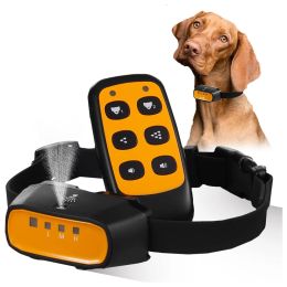 Collars 2 in 1 Citronella Dog Anti bark Training Collar Auto &Remote Control Safe Humane Spray Dog Training Collar for Small large Dogs