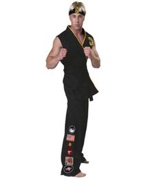 Anime Cosplay KOF Costumes Cobra Kai Val Armorr Karate Taekwondo Clothing For Man Gladiator Role Play Y09135823675
