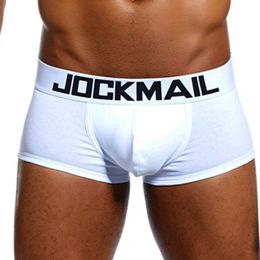 Jockmail underkläder män boxare fasta män underbyxor korta trosor boxare jm402