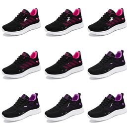 popular GAI Running shoe designer women's running shoes men's flat black and whit69 411784