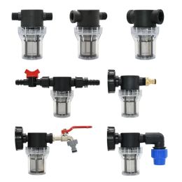 Kits 80 200 Mesh Filter IBC Adapter 1/2 3/4 1inch Male Female ThreadStainless Steel Prefilter Garden Irrigation Strainer Filtration