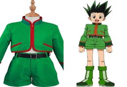Hunter x Hunter Cosplay Gon css Cosplay Costume Children Outfits Full Suit Halloween Carnival For Kids Y09033274564