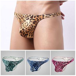 Small Amount Men's Underwear Low Waisted Nylon Large Bag U Convex Sexy Thong 218143