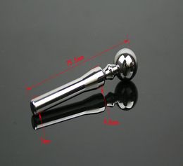 Serious Image Tapered Penis Plug Stainless steel male urethral wall stimulation plunger urethra expansion comrade sex toy2754340