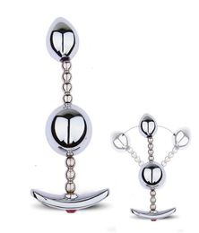 Sex Anal Toy Butt Plug Toys Stainless Steel Jewelled Sexy Stopper Anal toys BDSM Anal Fetish Masturabtion Sex Products For Women Me8963993