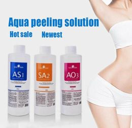 Aqua Peeling Solution AS1 SA2 AO3 Bottles400ml Per Bottle Aqua Facial Serum Hydra Facial Dermabrasion For Normal Skin Microdermab2907012