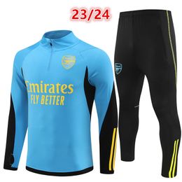 2024 2025 Arsen PEPE SAKA soccer tracksuit Gunners training suit 23 24 25 ODEGAARD Men Kids football tracksuit survetement chandal jogging kits