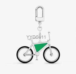 Keychains Designer Trend Mint Green Bicycle Rings High Quality Luxury Brand Bike Pendant Keychains 240303