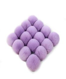 Faux Fur pompon ball fluffy imitation RABBIT fur pompom Soft 8cm Pom Poms for DIY bobbles hair bows hoop Accessories 247 K22940864