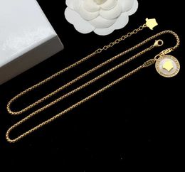 Womens Gold Necklace Pendant Designer Lover Necklaces Luxury Jewellery Chains Woman Neckwear Wedding Golden Necklaces 18K Gold Plated 238142D