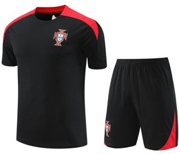 New style Portugal tracksuit jerseys football training suit 23 24 25 Brazil shorts sleeves tracksuits shirt kits survetement sportswear 294