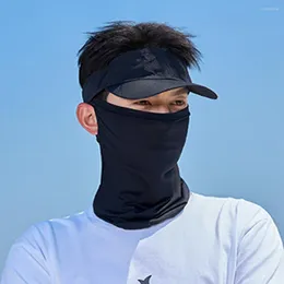 Berets Breathable Topless Sports Hat Lightweight Men's Summer With Hollow Out Mesh Long Brim Sunscreen Anti-uv Face For Tennis